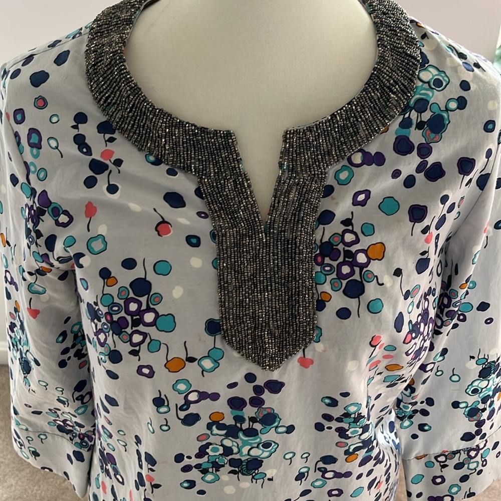 Colorful Patterned Tunic Dress - Picture 2 of 8